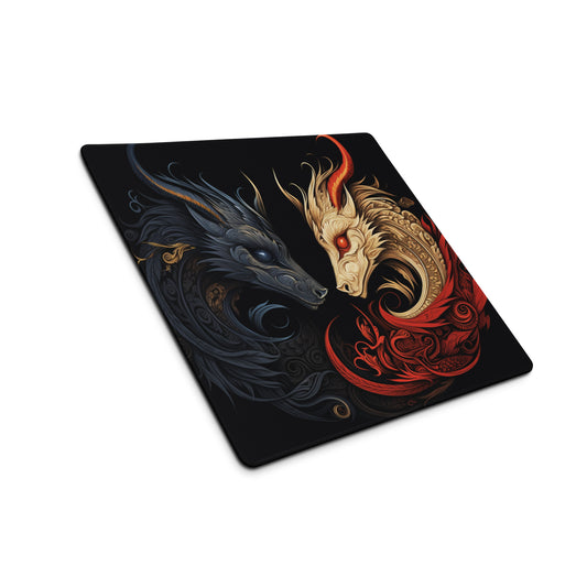 Gaming mouse pad - RED & BLUE DRAGON EDITION