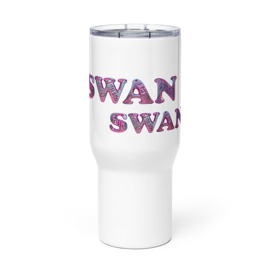 Travel mug with a handle - SWAN SWAN EDITION